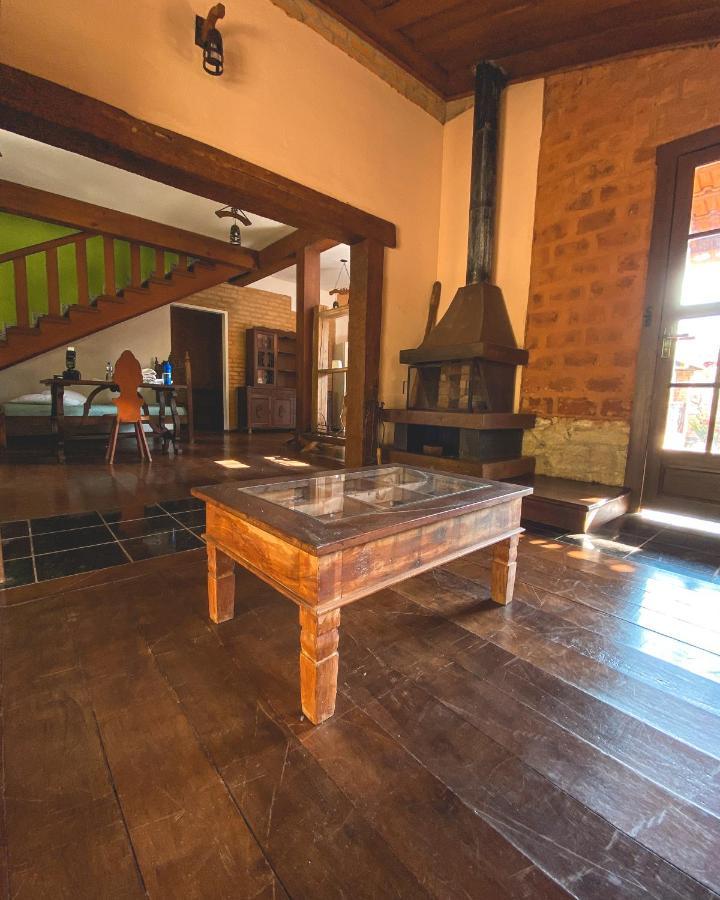 Em Tiradentes, Minas Gerais, Casa Tipica E Espacosa Em Terreno Arborizado Екстериор снимка